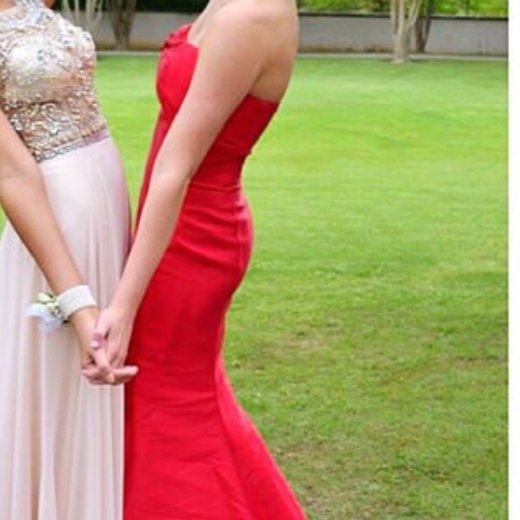 Mermaid Style Prom Dress - Picture 2 of 4